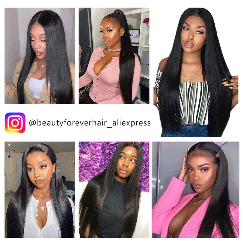 Красивые навсегда бразильские прямые волосы 5X5 HD с кружевной застежкой Remy 4*4