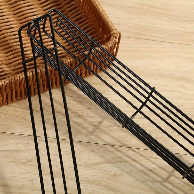 Дешево 4 шт./набор, антипригарная корзина из нержавеющей стали для барбекю