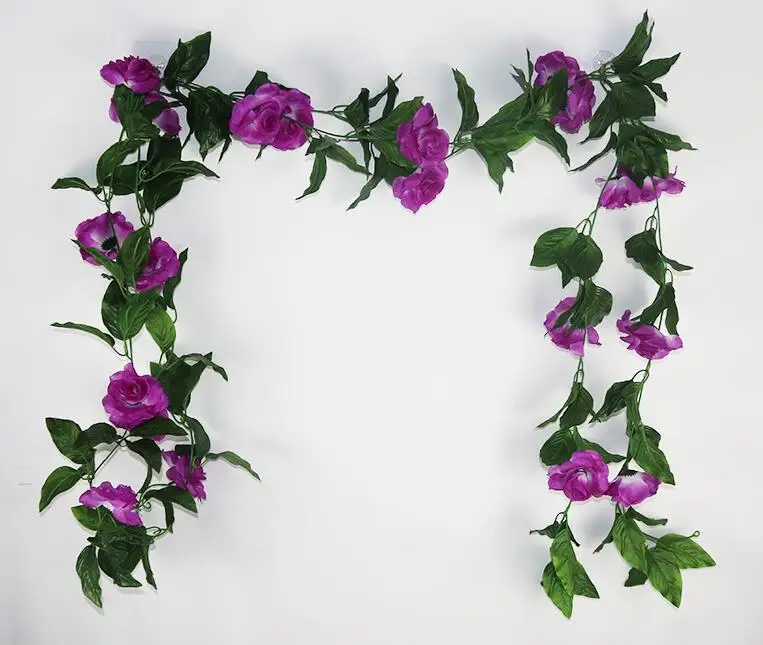 

Artificial rose vine living room ceiling decoration plastic vine winding plant