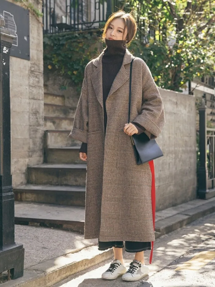 

2020 YSLQ coats women woman parkas fall clothes for women camel coat