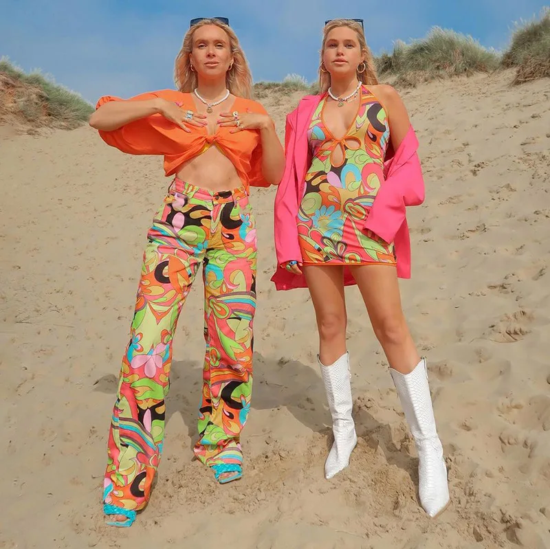 

2021 Casual Women Cargo Pants Long Wide Pants Streetwear Sweatpants High Waist Sporty Autumn Clothes For Women Outfit