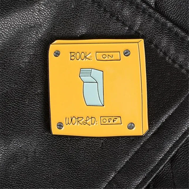 Креативный переключатель металлические украшения значки инструменты одежда