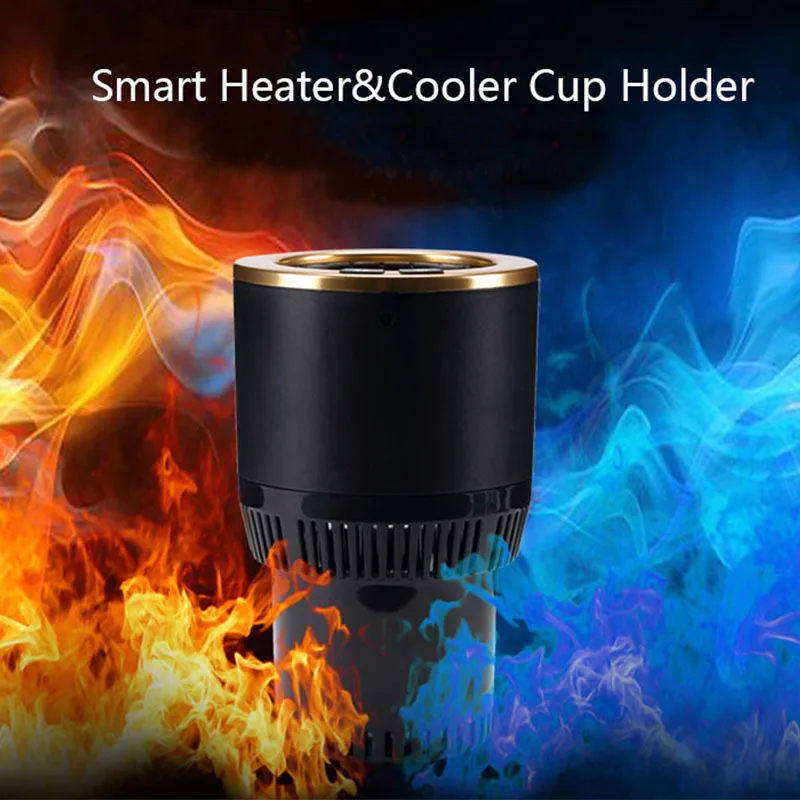 

Car Hot and Cold cup Freezing Heating portable hot cup drink holder beverage can cooler