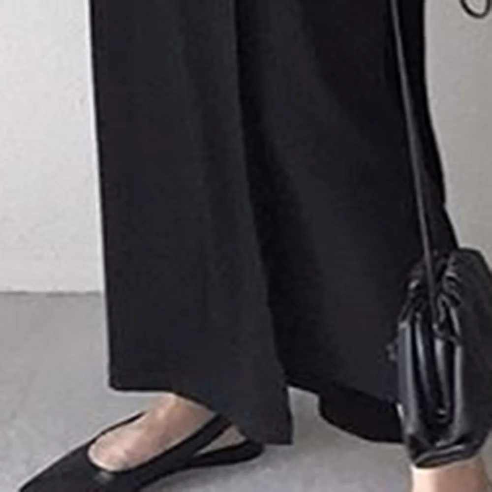 

Women Long Dresses 2021 Fall Japan Style Long Sleeve Black Basic Pullover Dresses Causal Maxi Robe Office Ladies Loose Vestidos
