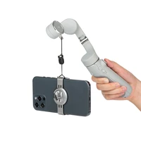 for dji om4 se 5 phone holder clip anti lost rope strap anti drop for dji om 4 osmo mobile 3 4 5 camera expansion accessories