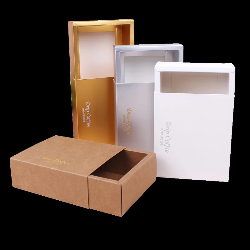 Кофейная Подарочная внешняя коробка фильтр мешок специальная бумага крафт джем