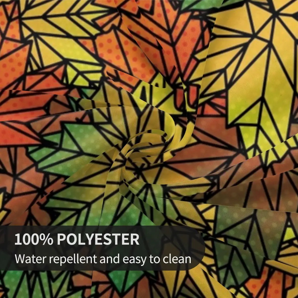 

Leaf Tablecloth Cheap Retro Table Cover Picnic Printed Protection Polyester Table Cloth