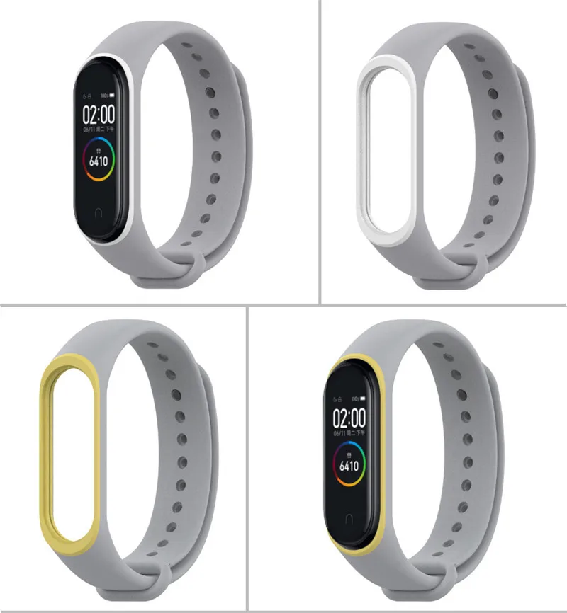 Ремешок для часов XIAOMI MI Band 4 резиновый мягкий сменный Браслет 3 | Наручные часы