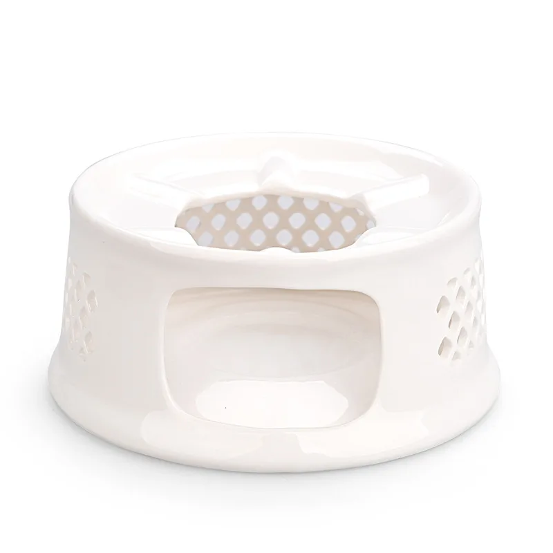 

Ceramic Teapot Warmer Holder Base Tea Warmer Insulation Base Tea Coffee Water Warmer Teaware Candle Heating Base Holder