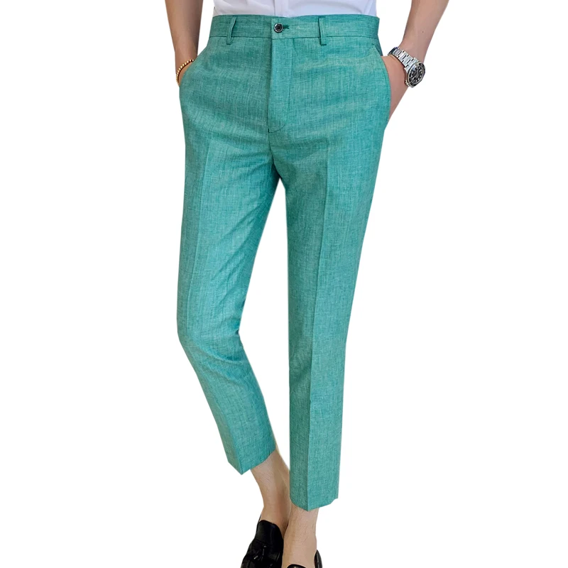 Костюм брюки мужские бар рабочие девять очков профессиональная одежда