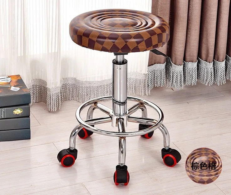 

Hairdressing Chair Hairdressing And Manicure Stool Bar Furniture Of Lift And Rotate Bar Chairs Bar Stools Modern