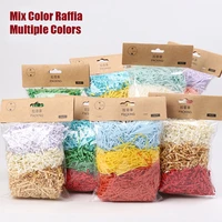 306090g packaging gift shred paper raffia gift box filling material tissue party gift packaging filler for gift box decoration
