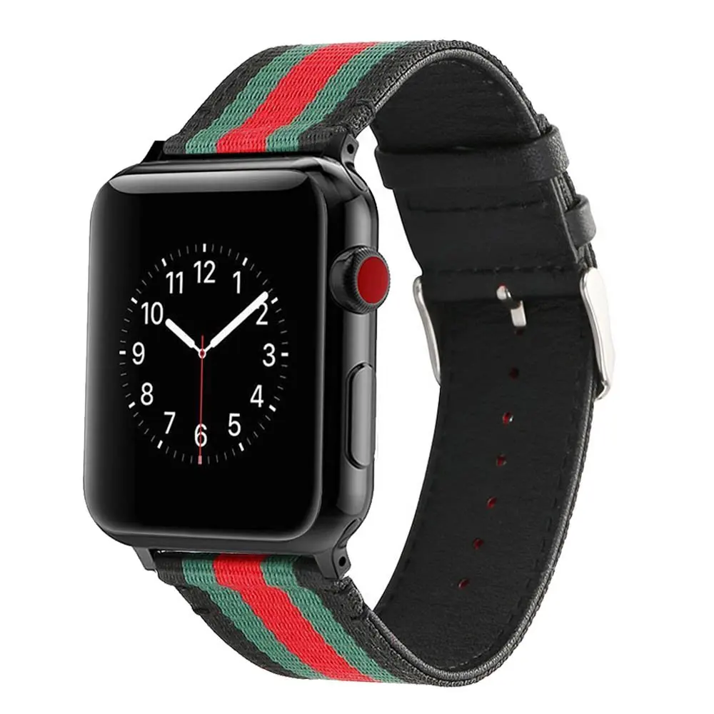 Браслеты-манжеты для Apple Watch 38 мм 42 мм 40 мм 44 мм Iwatch серии 5 4 3 2 1, кожаный браслет для мужчин и женщин