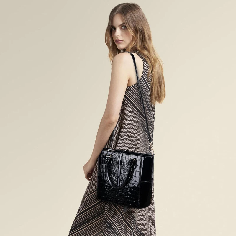 

iPinee New Women's Composite Bags Tassel Design Ladies Handbag Quality PU Leather Women Shoulder Messenger Bags