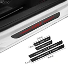 4 шт. защитные наклейки на пороги автомобиля для VW GOLF 1 2 3 4 5 6 7 7,5 MK4 MK5 MK6 MK7 аксессуары