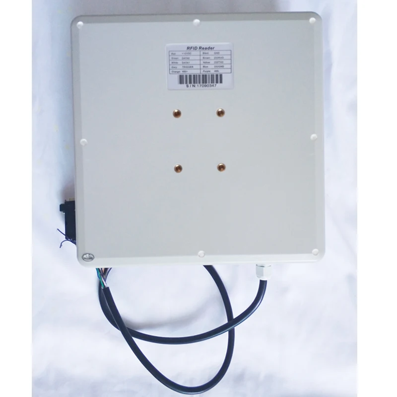 Считыватель UHF RFID 6 м считыватель дальнего радиуса действия встроенная антенна