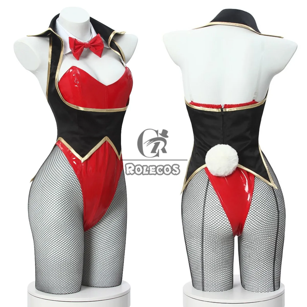 ROLECOS аниме Kakegurui карнавальный костюм Yumeko Jabami Косплей зайчика для девушек
