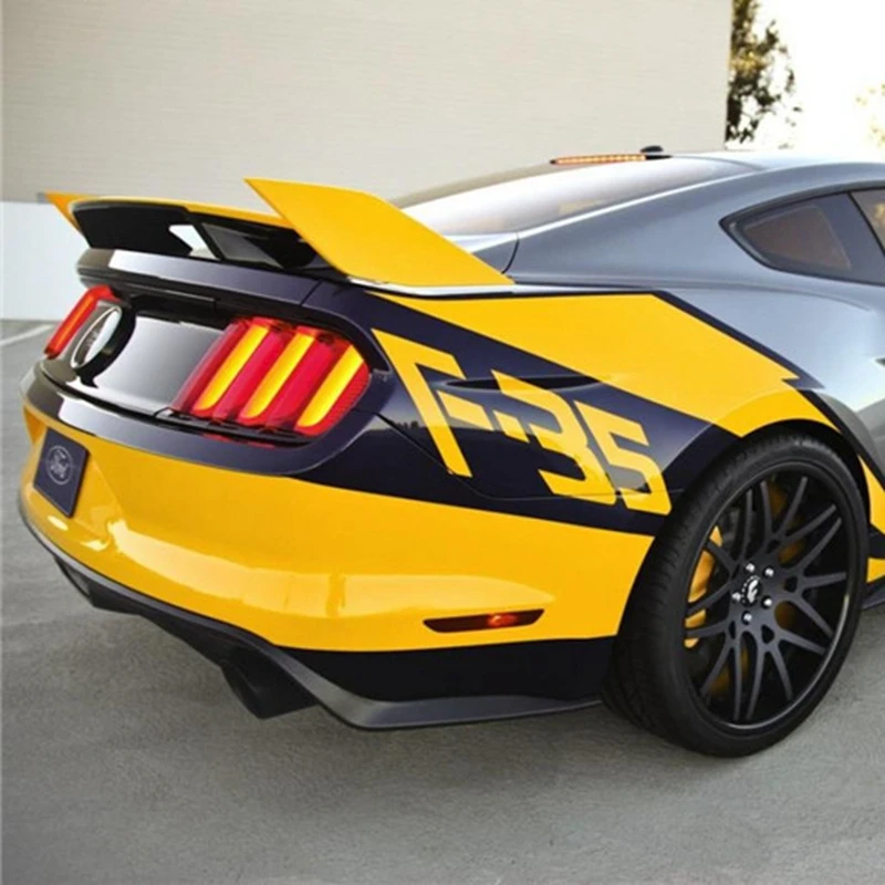 Мустанг Высокое качество ABS праймер спойлер авто Стайлинг для Ford Mustang 2015 2016 2017 2018