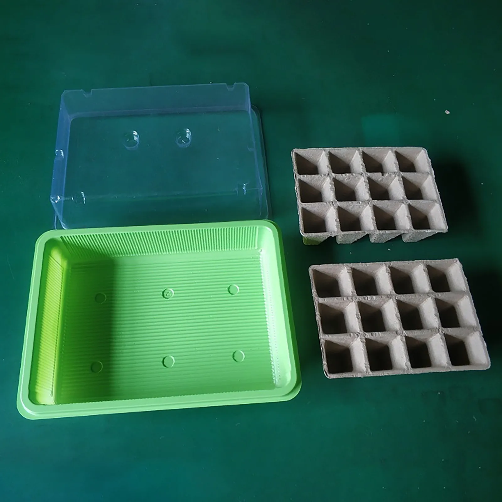 24 Cells Garden Nursery Pot Breathable Mini Gardening Lids Plastic Germination Box Durable Plant Seeds Семена Растений | Дом и