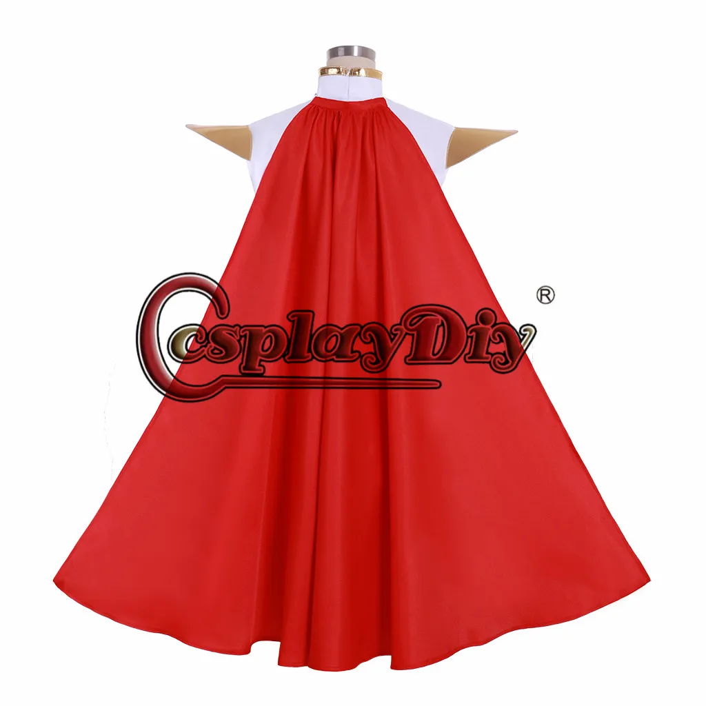 Cosplaydiy She-Ra: Принцесса мощности Косплей она Ra костюм Adora платье с плащом Хэллоуин |