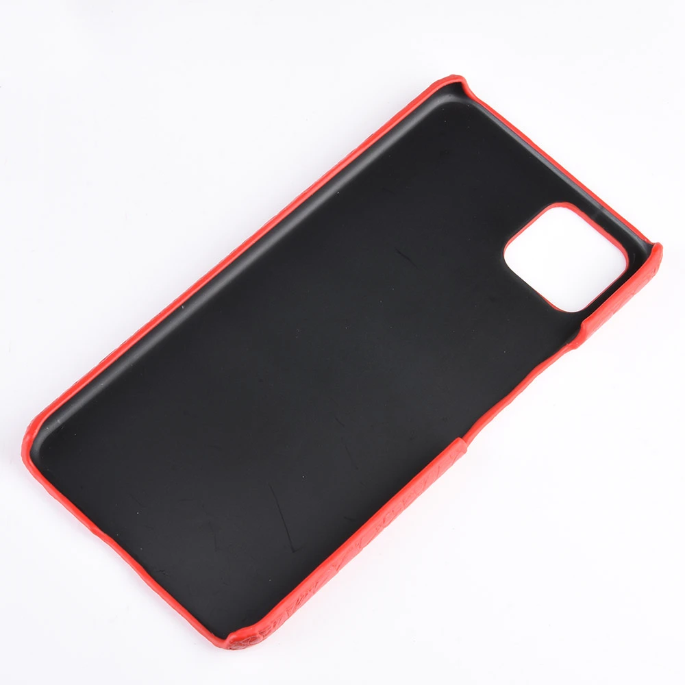 Для Google Pixel 4 XL/4 задний Чехол с узором крокодиловая кожа Slim Fit Жесткий ПК мобильный