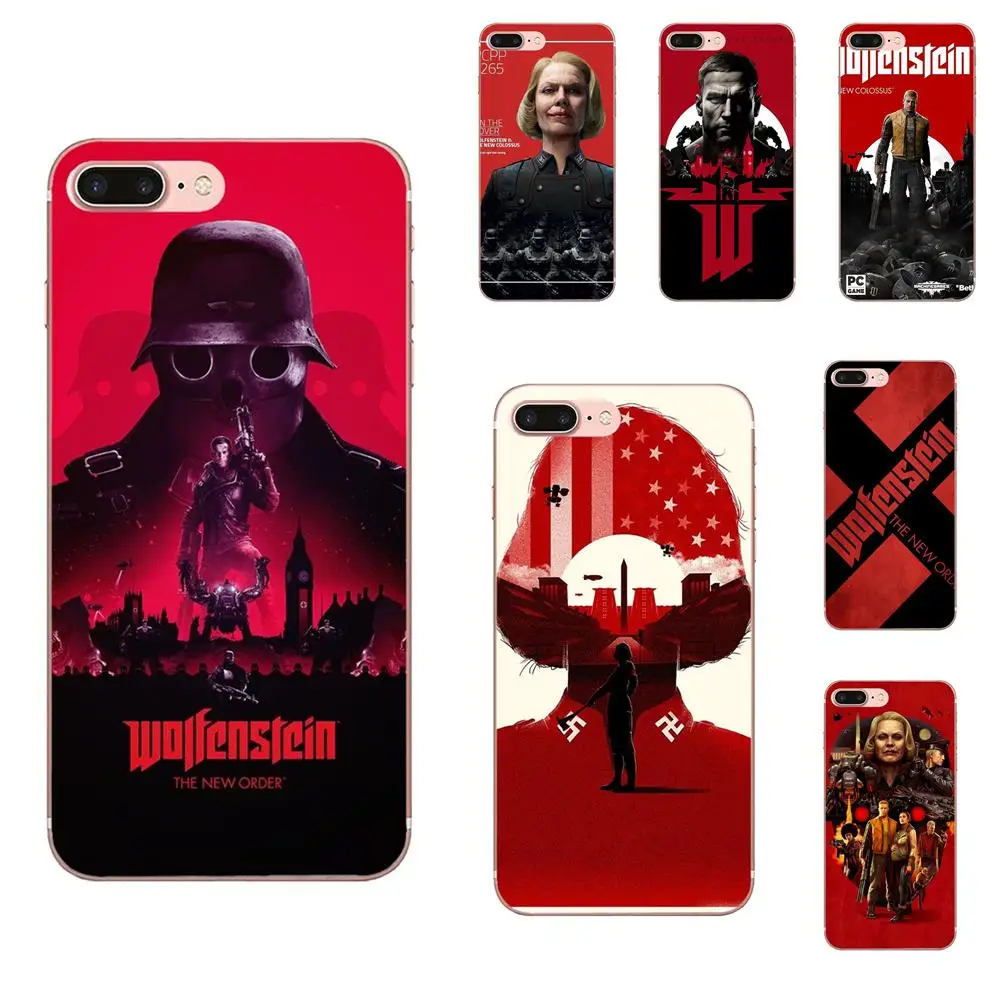 Игровой Wolfenstein 2 Новый Coque из мягкого ТПУ для Xiaomi Redmi Note 3S 4 4A 4X5 5A 6 6A Pro Plus | Мобильные