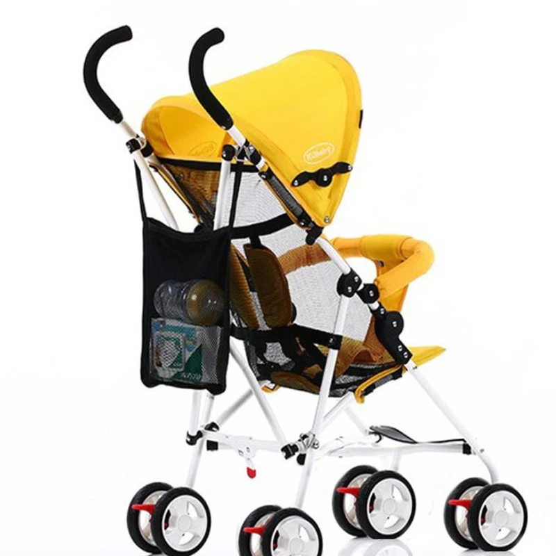 Практичная детская тележка сетчатая бутылочка для хранения подгузников