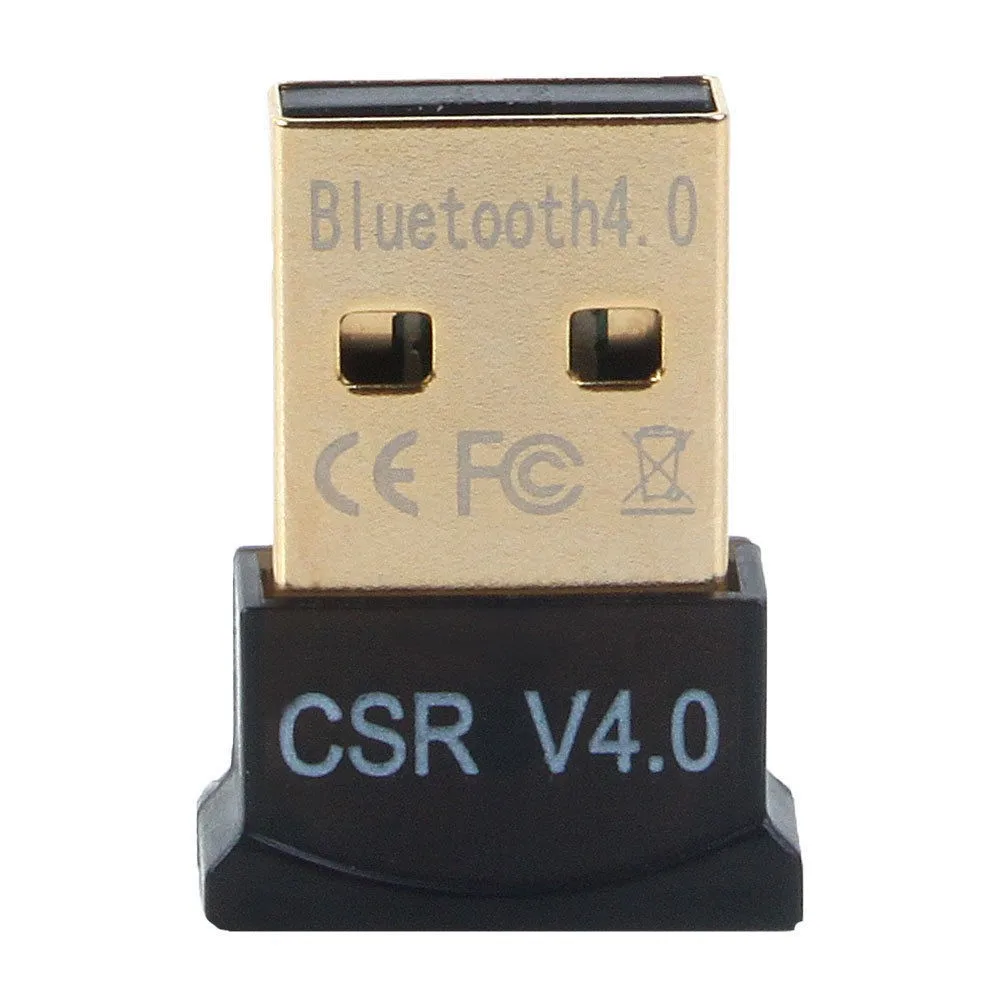 Беспроводной мини USB Bluetooth адаптер CSR V4.0 двухрежимный аудио приемник для