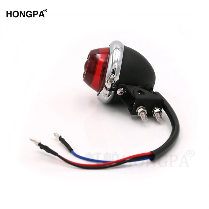 Для Harley Chopper Bobber Кафе Racer мотоцикл задний Регулируемый Стоп светильник лампа 2