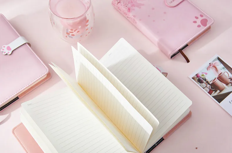 A5 Agenda планировщик расписаний Органайзер креативный Kawaii блокнот с кодовым замком с замком девушка Дневник Блокнот пули журнал