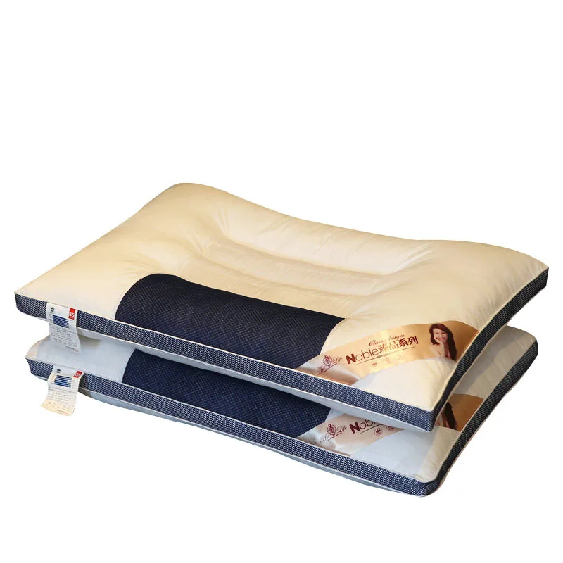 Cotton Pillows Semen Cassia Neck Protection Health Massage Pillow Sleeping Hotel Bedding Support Fatigue Relief almohada | Дом и сад