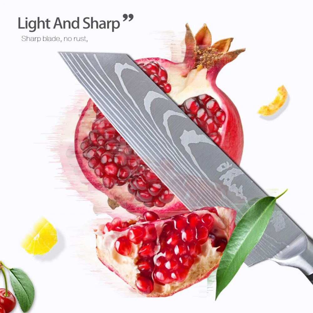 Кухонный нож шеф-повара профессиональный 8 дюймов из нержавеющей стали для