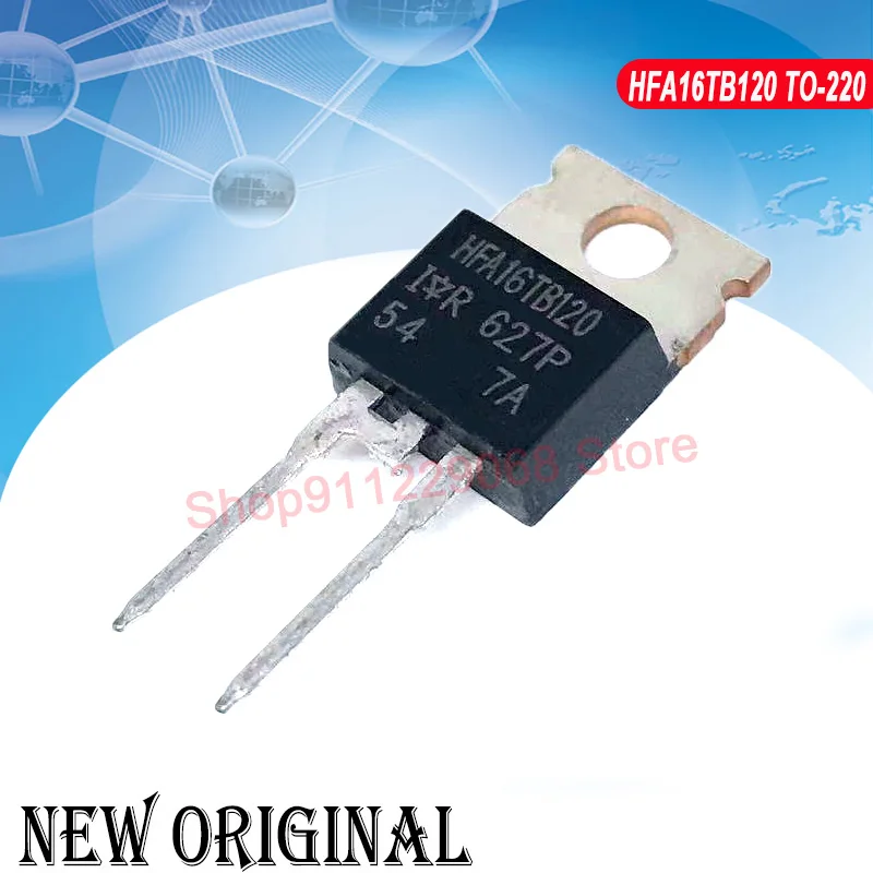 (5 шт.) HFA16TB120 TO-220 1200V 16A / MIP2E9DMY TO-220 / STP40NF03L P40NF03L / SPP100N08S2-07 PN0807 75V 100A TO-220