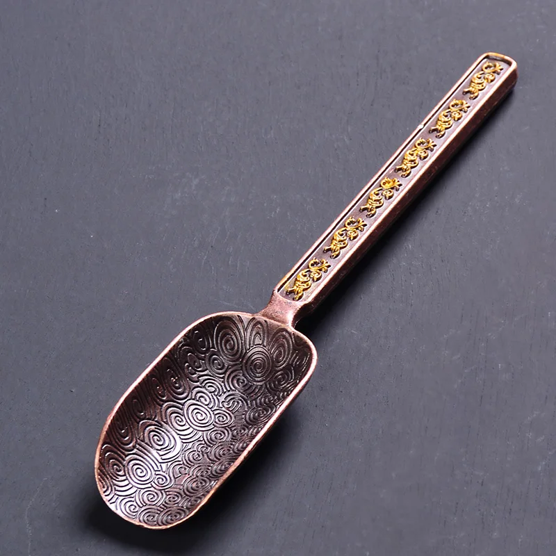 Чайный набор кунг фу чайная ложка Лопата лопата из медного сплава чайный