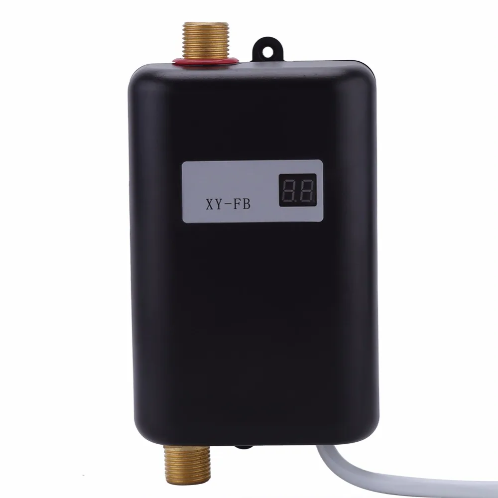 

Water Heater Instant Water Heating Shower for Kitchen Bathroom fast hot 3800W Electric Water Heater Instant Mini Tankless