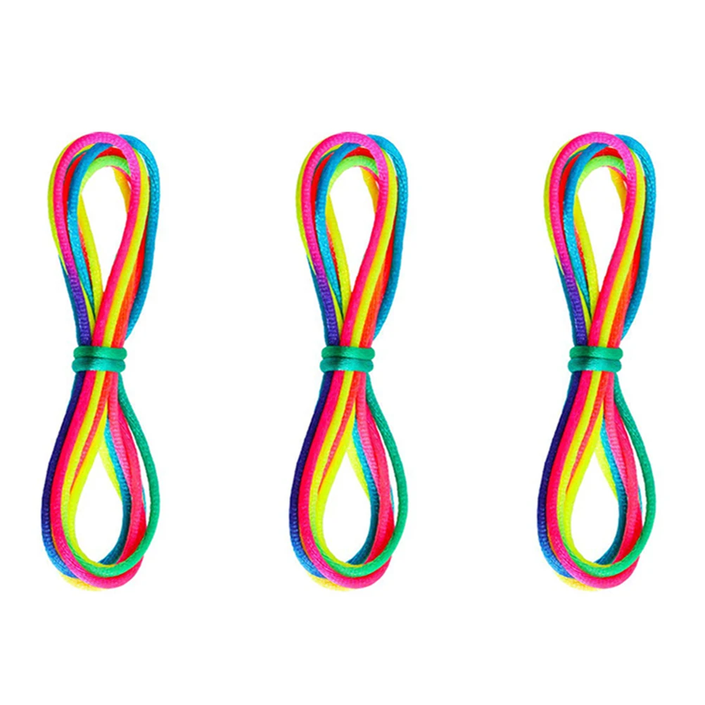 

3 Pcs 165 Cm Cradle String Finger Game Finger Rope Coloured Thread Toy Rope Finger String Puzzle Create Toy #20