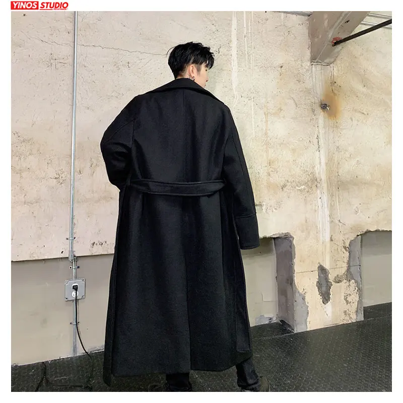 Дропшиппинг 2020 дизайнерское пальто с лацканами Японская уличная одежда длинный