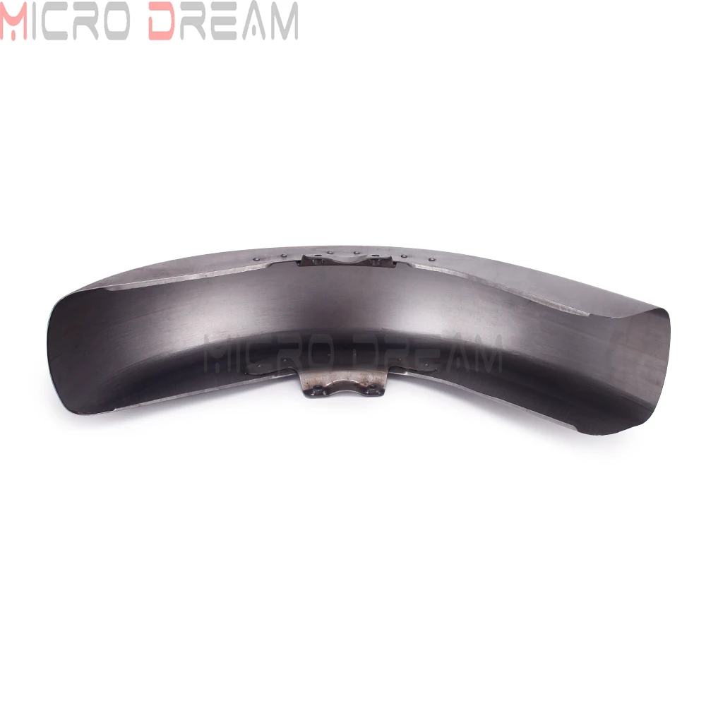 

Motorcycle Steel Smooth Front Fender For Harley Touring Dressers Baggers FLHT FLHTC Street Glide 1989-2013 Titanium Mudguard
