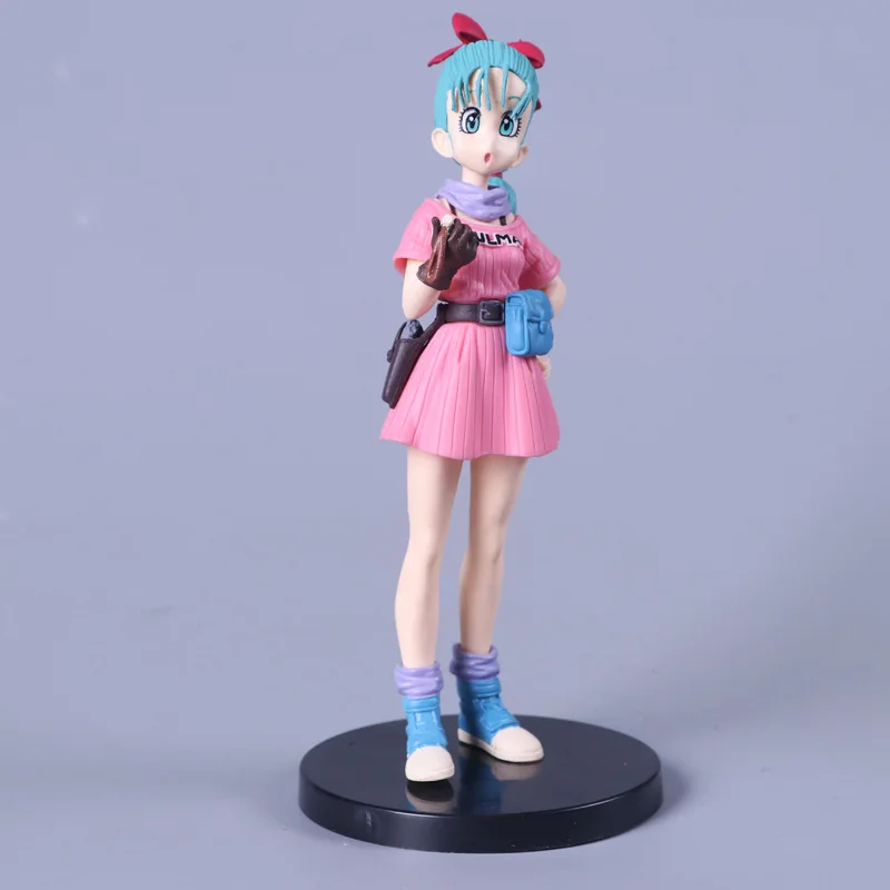 

Каваи будокай 90 булма Япония аниме фигурка ПВХ игрушки Maiden Bulma куклы комната автомобиль декор украшения коллекция подарок для мальчиков
