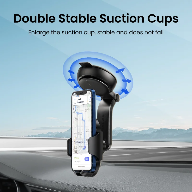 ugreen car phone holder stand gravity dashboard phone holder universial mobile phone support for iphone 13 12 pro xiaomi samsung free global shipping
