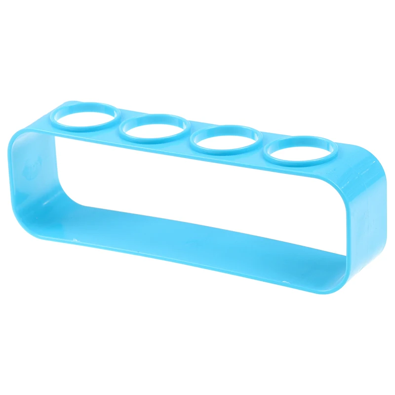 1 шт. Пластик Тесты для пробирок 4 отверстия Поддержка бюретка стенд Лаборатории