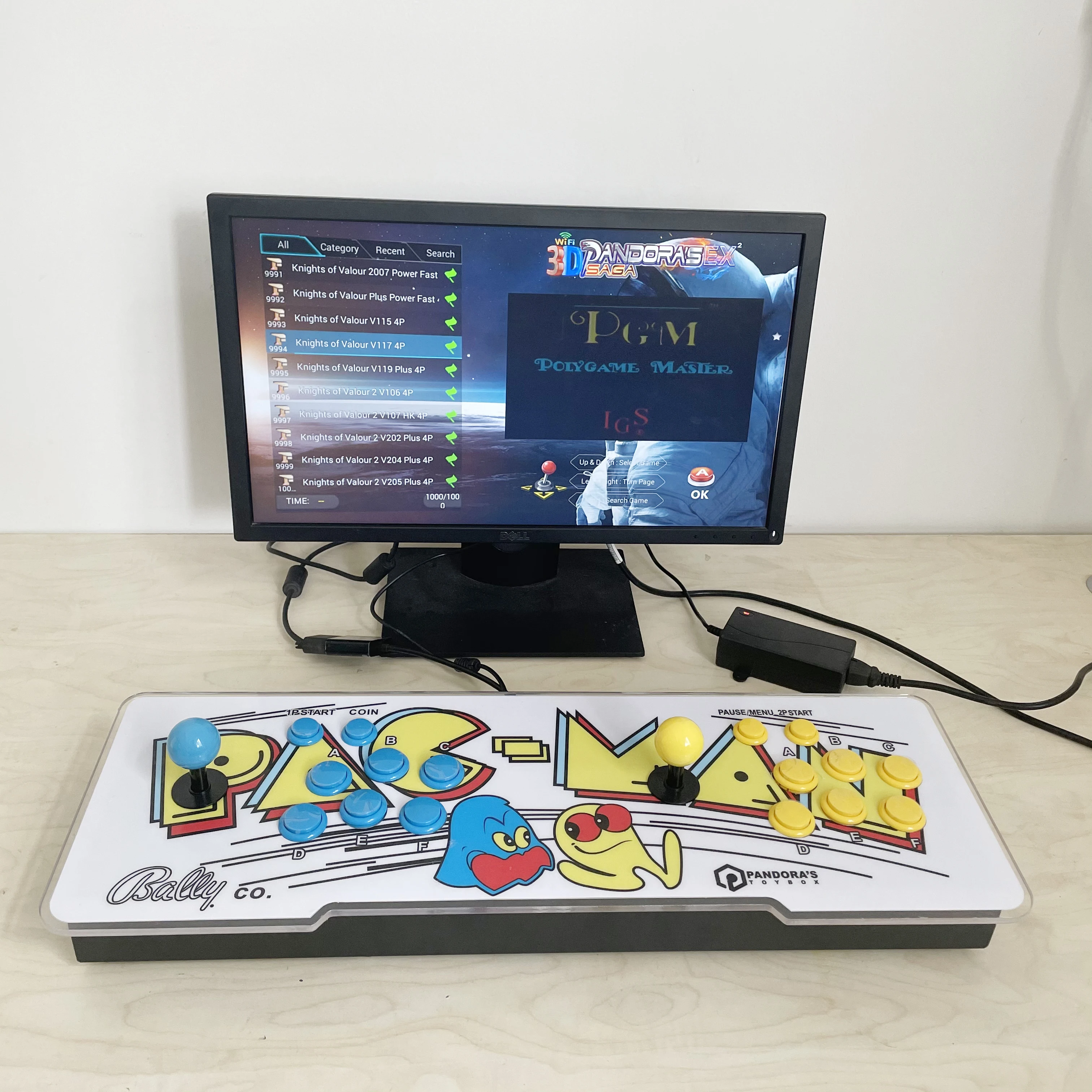 

3D Pandora Saga EX 10000 in 1 WIFI Market Save Function Multiplayer Joysticks Arcade Pandora Box Retro Game Console Cabinet