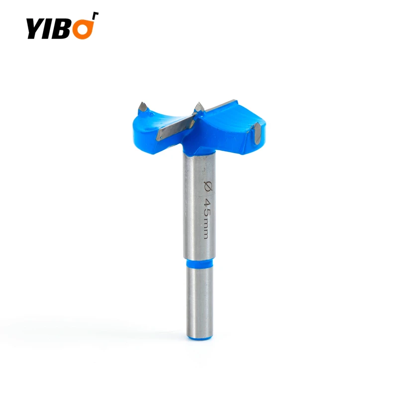 Фреза из карбида вольфрама с круглым хвостовиком, насадки Форстнера 16 мм-60 мм, деревообрабатывающие инструменты, кольцевая пила, резак, расточные сверла для петель