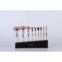 artsecret new arrival rose gold plated professional foundation makeup brush set f55 different size available for detailed beauty