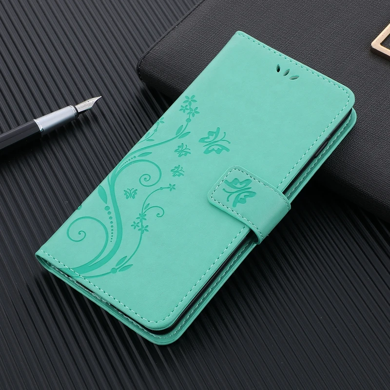 Green Кожаный чехол для samsung Galaxy A10 A30 A50 A20 A20E A40 S10 плюс S8 S9 S10e S6 S7 край A6 A7 A8 J4 J6 Чехол-бумажник с откидной крышкой - Цвет: Green