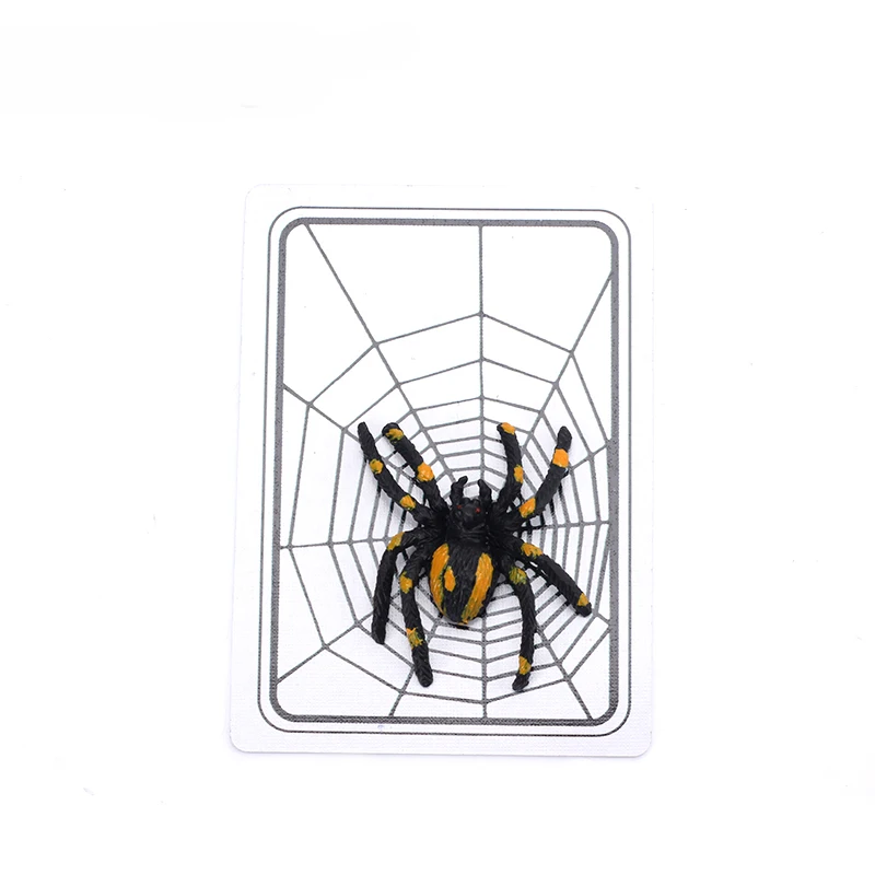 Spider And Net Magic Trick The Web Cards Props Tricks Toys Magician Gimmick Illusion | Игрушки и хобби