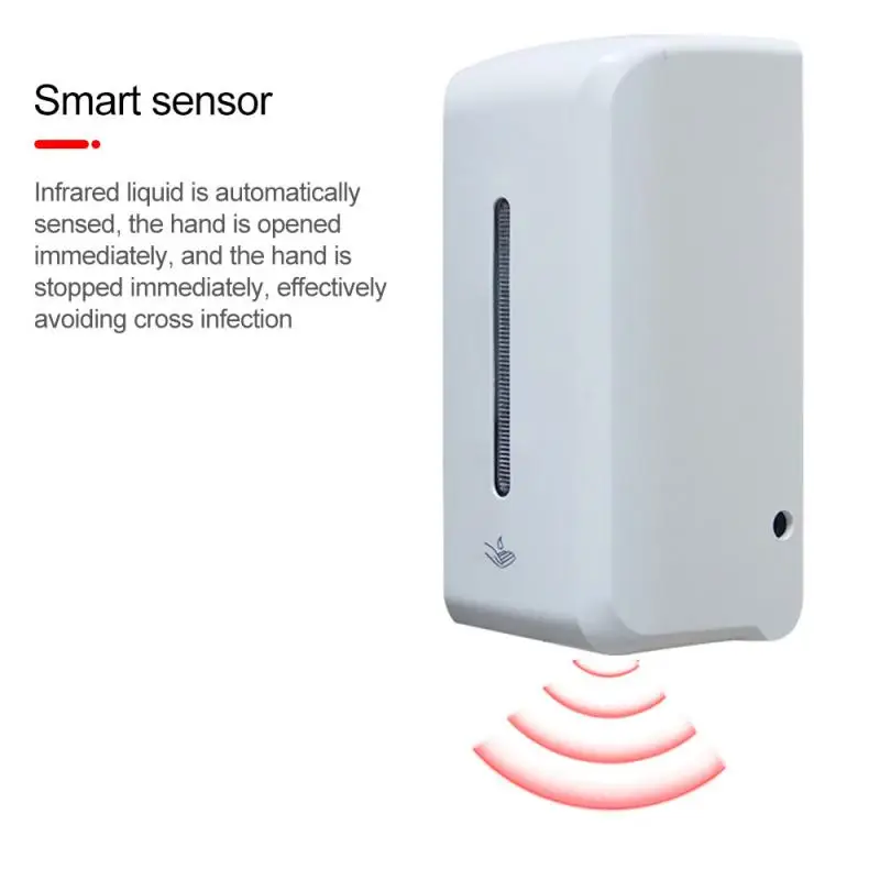 Перезаряжаемый автоматический дозатор жидкого мыла с датчиком ручная