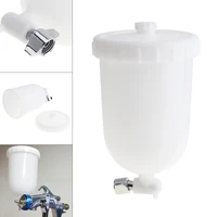 spray gun paint cup 400ml abs plastic pot with 14 interface diameter internal thread for holding liquid spray gun power tools