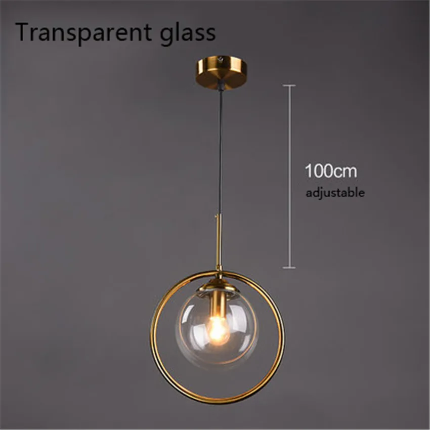 

Modern Pendant Ceiling Lamps Glass Pendant Lights Lamp LED Pending Lighting Living Room Bedside Bedroom Loft Decor Hanging Lamp