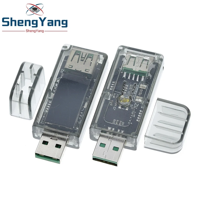 5A USB тестер цвет экран Напряжение Амперметр мощность протокола быстрой зарядки